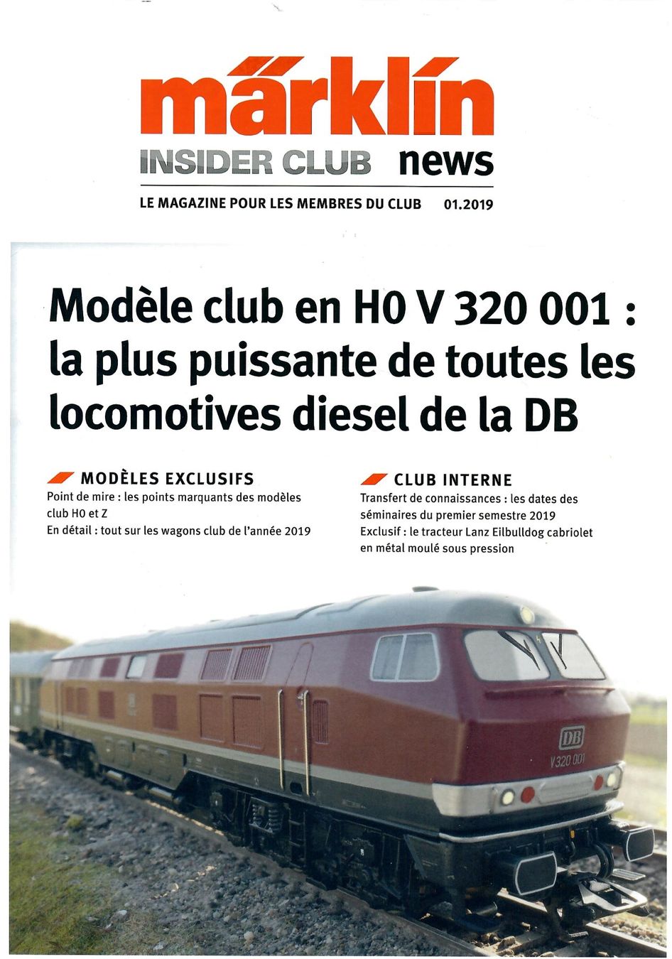 Riviste & Magazine: Marklin insider News 2019 complet – Usato da Villars-Burquin venduto da Rodjeurs