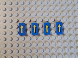 LEGO Classic Space - Bedruckte Fliesen - 3069p06 (Lot 2)