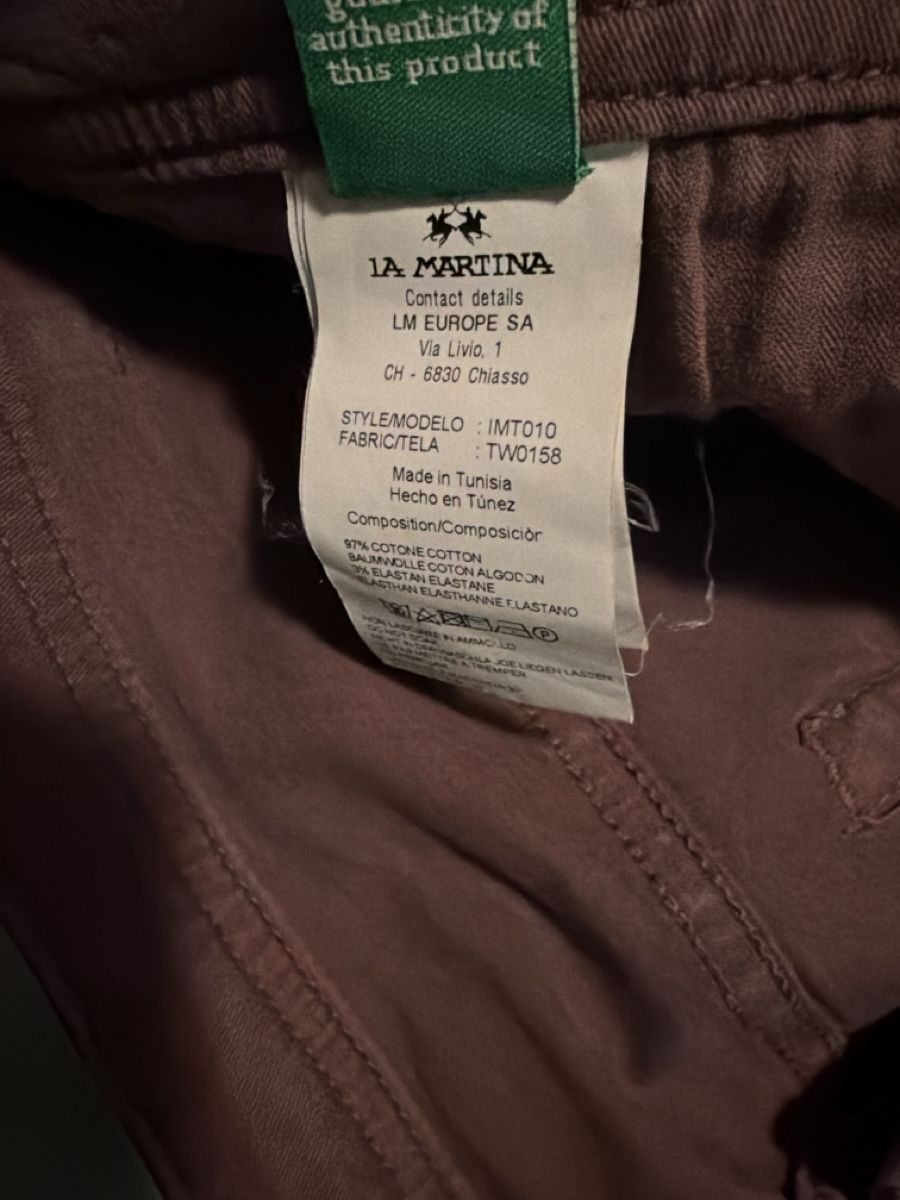 La Martina Pantaloni: La Martina pantaloni – Usato da Sementina venduto da bru_vpp5 2
