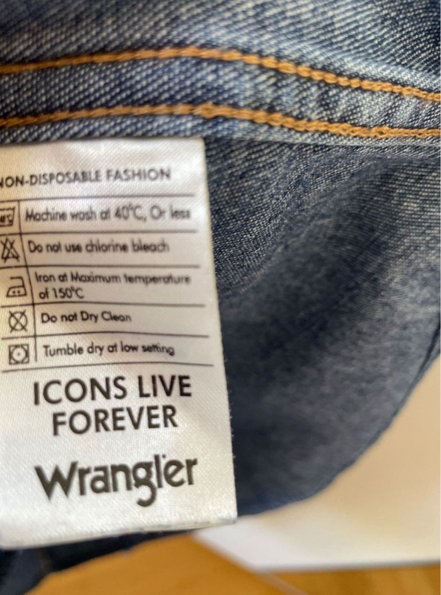 Levi's Camicette: Chemise en Jeans Wrangler – Nuovo (secondo la descrizione) da Glion venduto da carolineMV 3