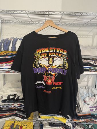 80’s Vintage Monster Of Rock T-Shirt Size L