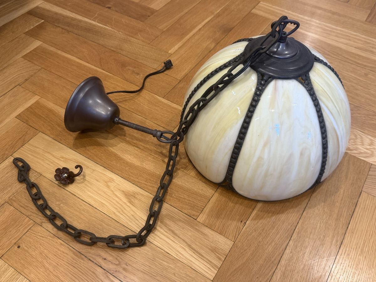Lampadari & plafoniere: Tiffany Stil Art Hängelampe wunderschön – Usato da Basel venduto da ich-verkauf-dir-was