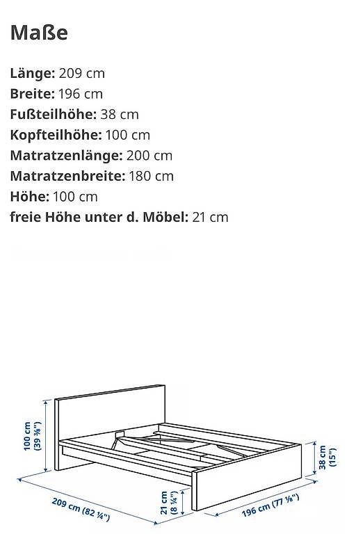 Letti: Bettgestell + Matratzen + Topper – Usato da Oftringen venduto da est_mcq8 3