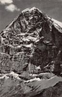 ALPIN: Eigernordwand mit Steigroute, gelaufen 1961