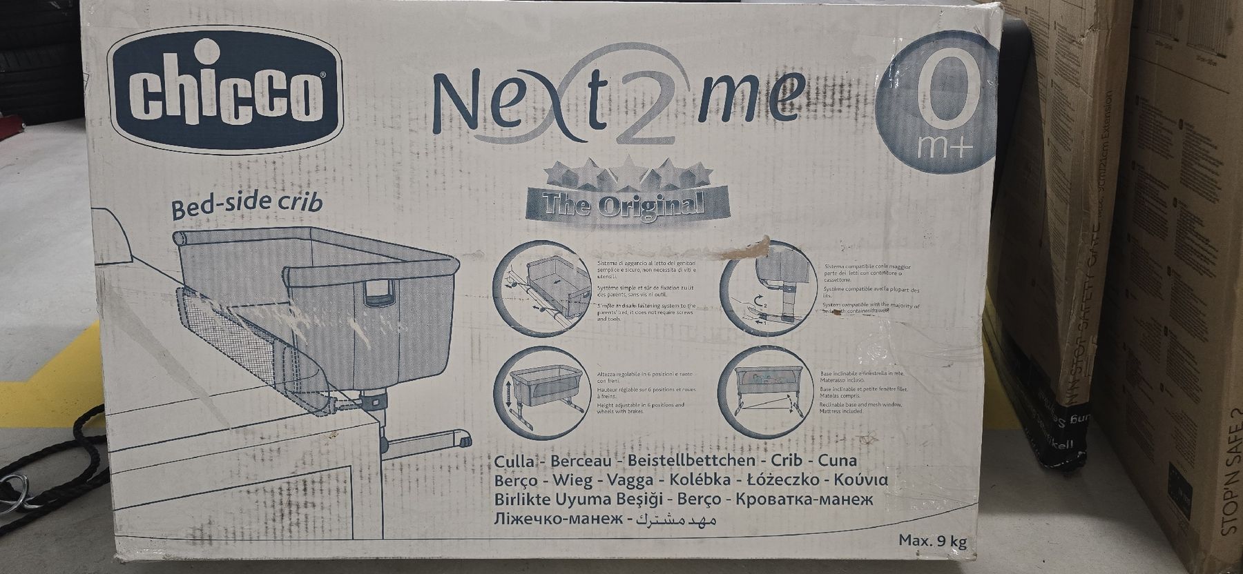 Chicco Letti: Chicco Next2me Beistellbett  – Usato da Löhningen venduto da iltekin