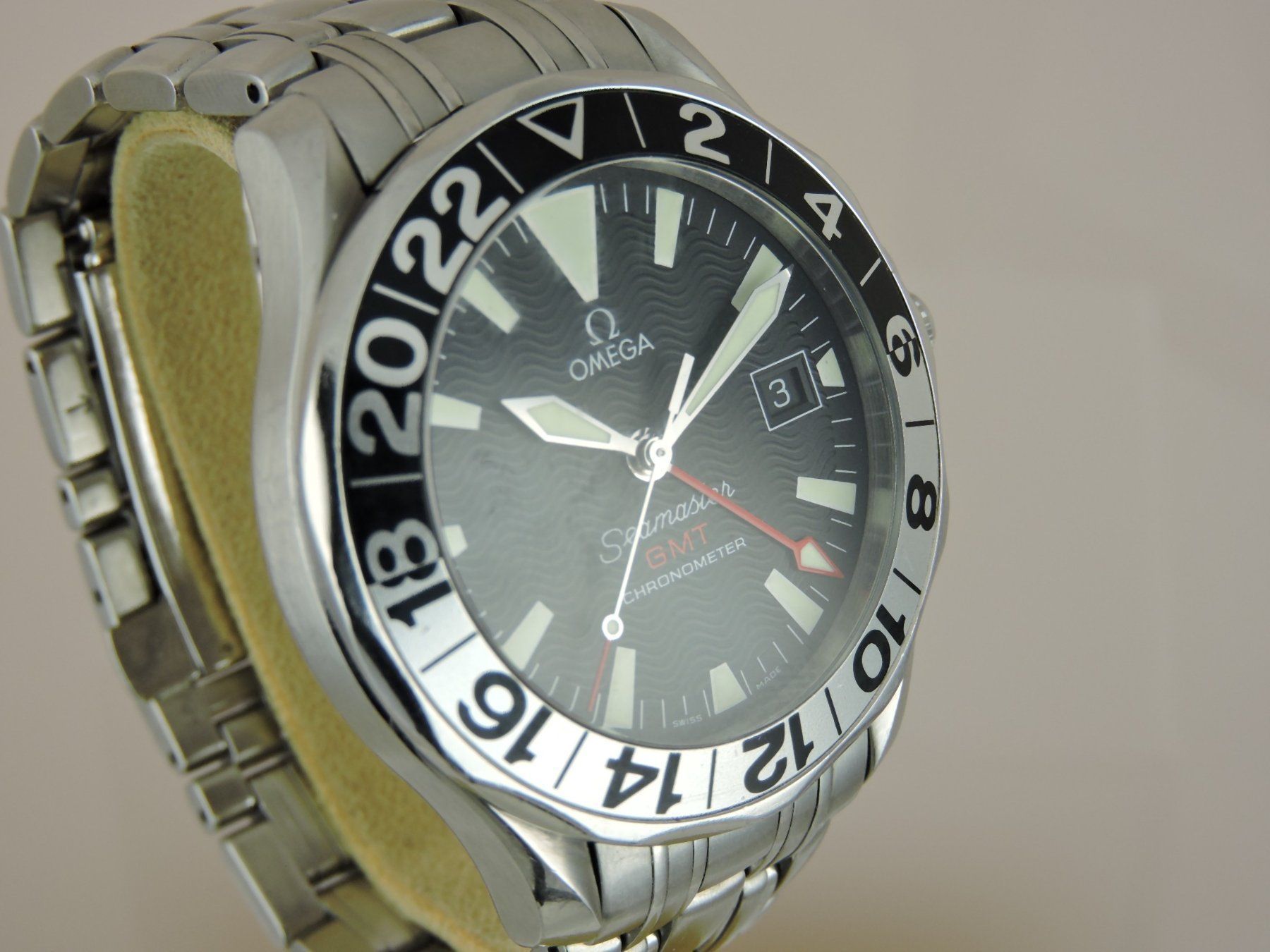 Omega Orologi: Omega Seamaster 300M GMT Chronometer - Box, EoA, Service – Usato da Bern venduto da Vintage-Oyster 6