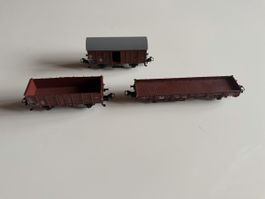 3 Märklin Güterwagen Spur HO guter Zustand