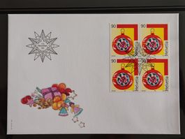 Ersttagsbrief, Weihnachten 1993, Bern