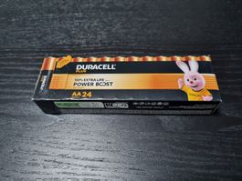 Duracell Plus AA Batterien 24 Stück ungeöffnet