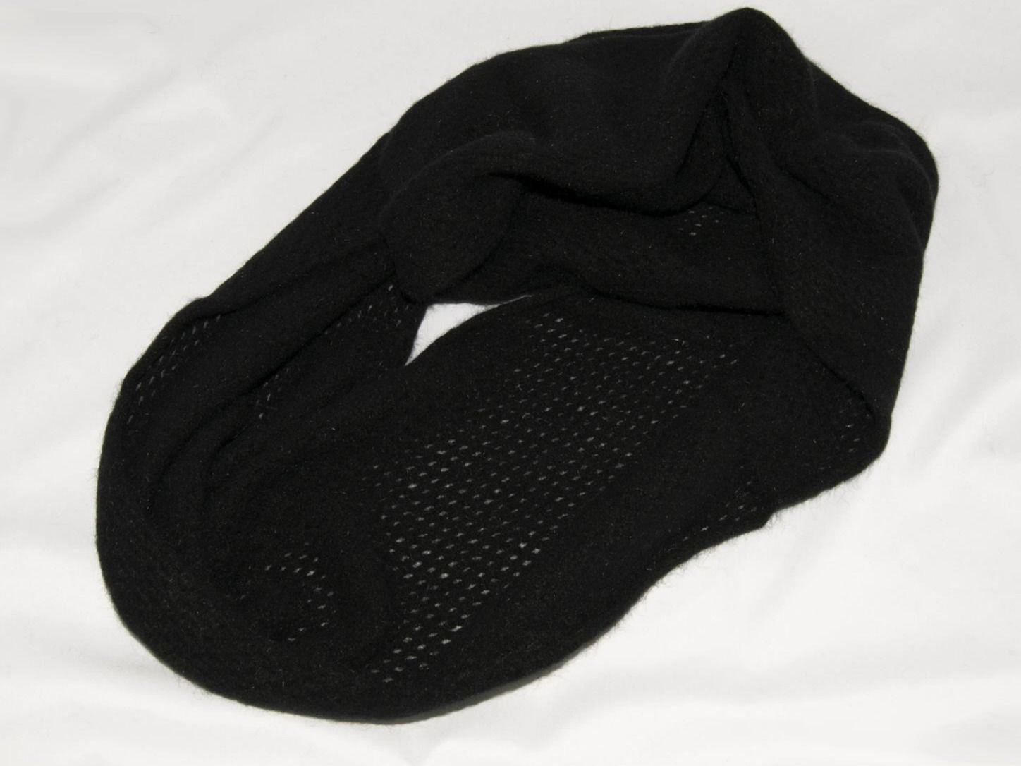 Foulard & Sciarpe: Possum Rundhalstuch Wabenmuster schwarz – Nuovo e nell'imballaggio originale da Zollikofen venduto da marys-choice