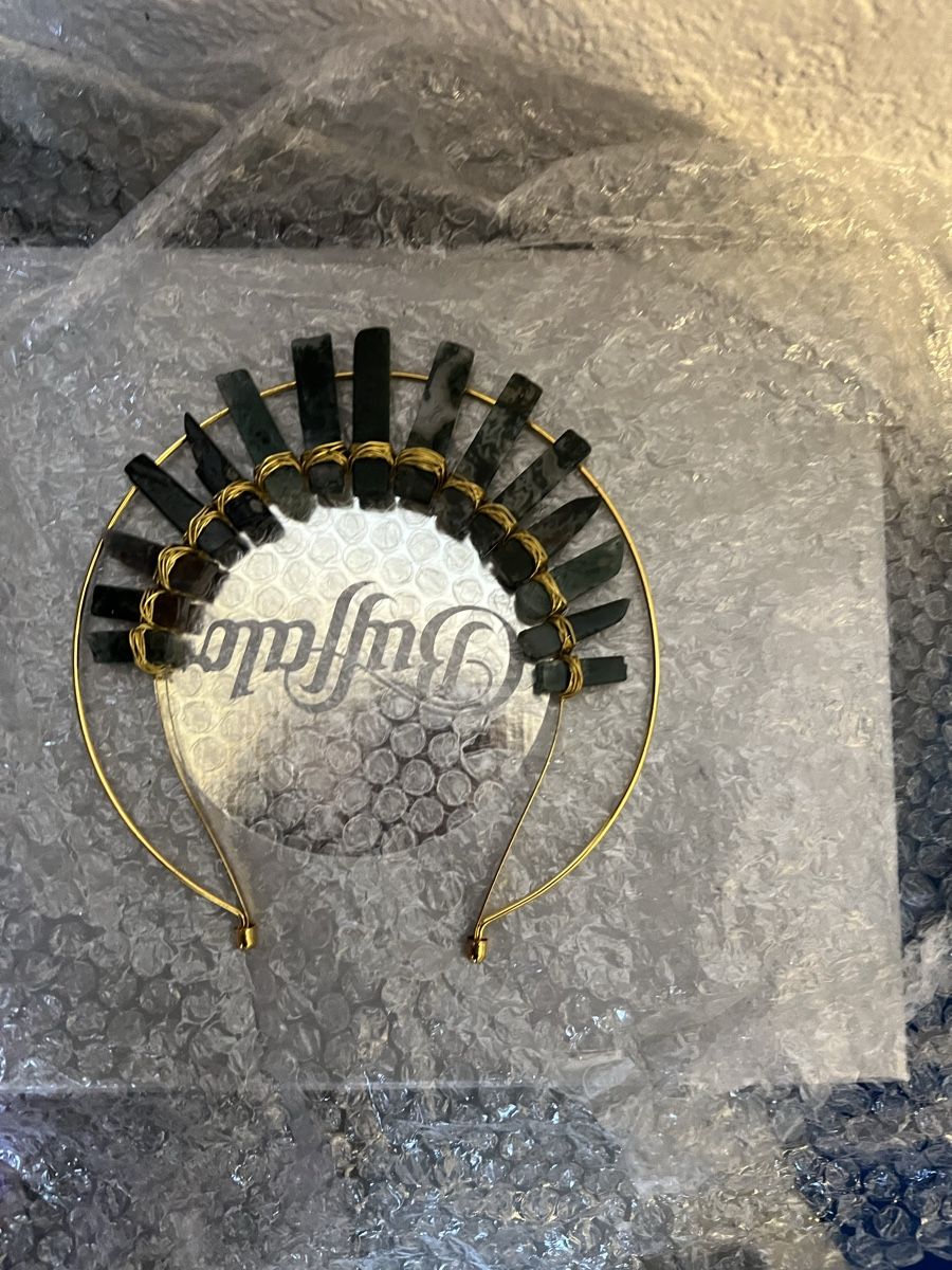 Haarschmuck: Krone mit echtem Moosachat – Neu (gemäss Beschreibung) aus Therwil von LSign 1