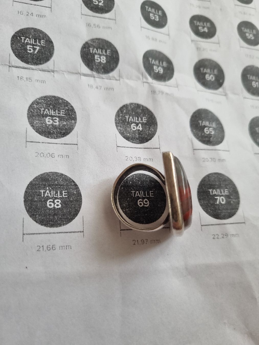 Anelli: Grosse Vintage Silber Ring 925 – Usato da Schaffhausen venduto da Leveron13 5
