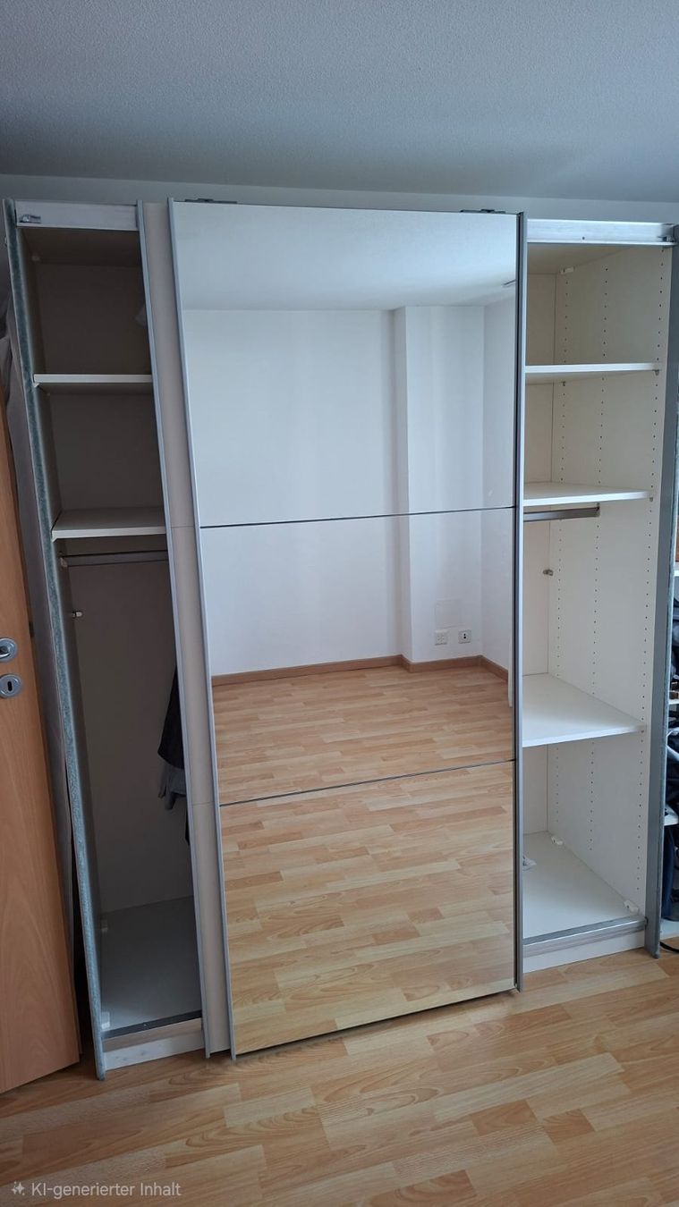 Ikea Schränke: Kleiderschrank mit Spiegel – Gebraucht aus Wigoltingen von blautiger 1