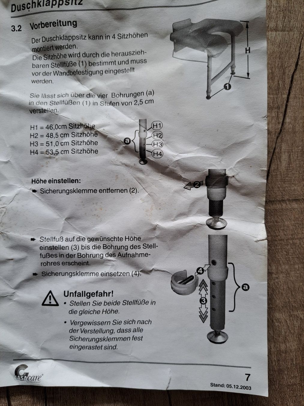 Duschen: Duschklappsitz – Neu und originalverpackt aus Buchs AG von anmaboyamo 3