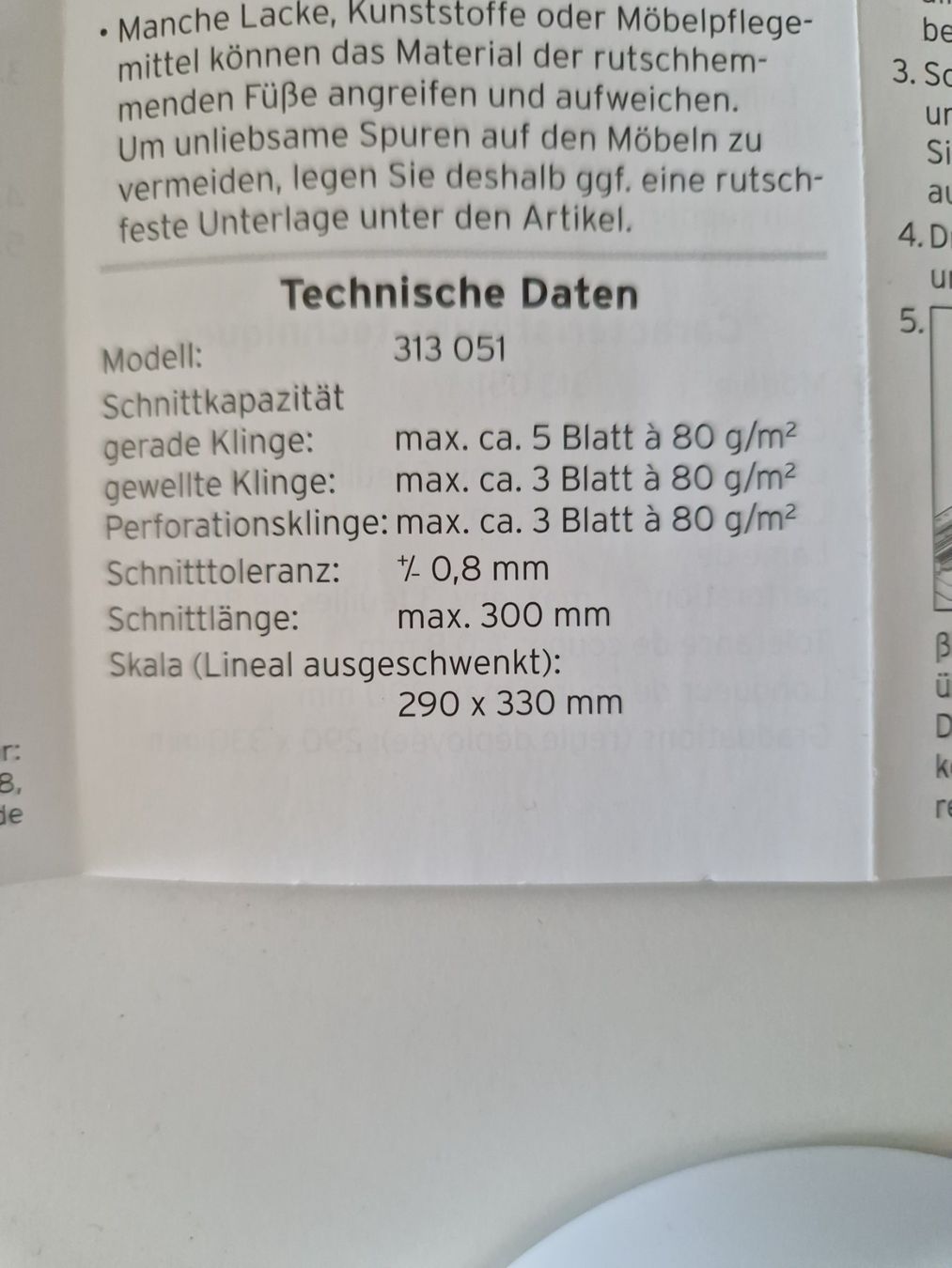 Sonstiges Schreiben & Zeichnen: Tchibo Multi-Schneidelineal – Neu (gemäss Beschreibung) aus Uster von -FPS- 1