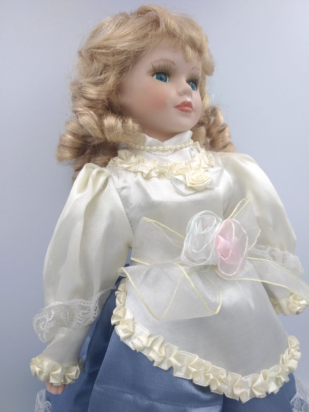 Puppen: Porzellan Puppe 40 cm – Neu und originalverpackt aus Bäch SZ von Swissy46 3