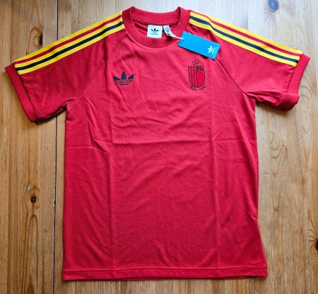 Belgien T-Shirt adidas NEU Gr. M Fussball Trikot WM Teufel