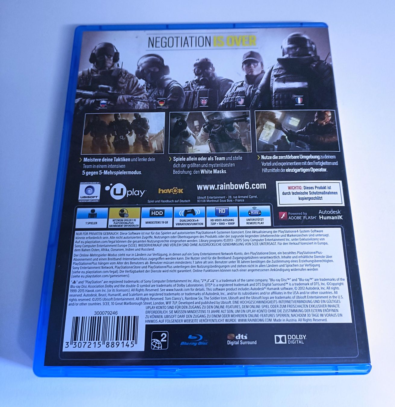 Sony Spiele: Tom Clancy's Rainbow Six Siege | PS4 – Gebraucht aus Köniz von Gamecollect 2