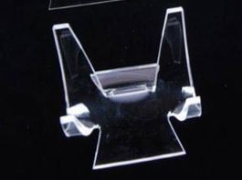 12 Stück Münzenhalter aus Acryl - Neuware