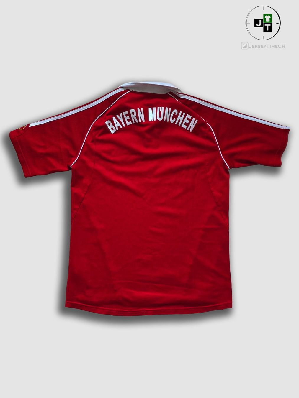 Adidas Canottiere & Pantaloni: BAYERN MÜNCHEN 06/07 TRIKOT – Usato da Lüchingen venduto da Jersey_Time 1