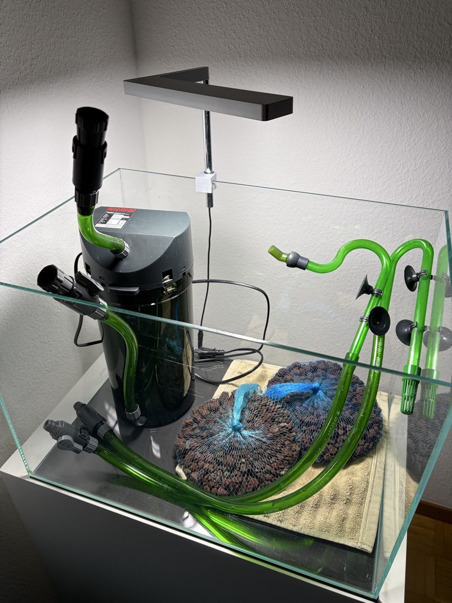 Aquarium: Kit aquarium 60L complet (filtre + éclairage) – Gebraucht aus Peseux von ric_ybl8 1
