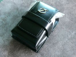 S.T. Dupont Leder Etui schwarz neu Linie 2 Original Gurtschl