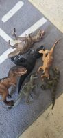 Set von 6 Dinosaurier Spielfiguren diverse Arten gebraucht