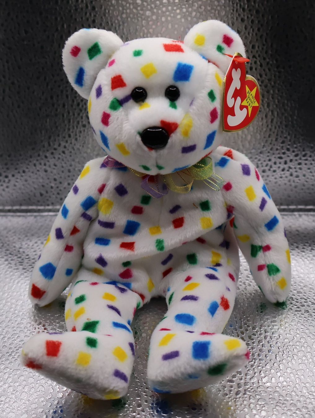 Ty Giocattoli: Ty Beanie Teddy TY 2K .. Geb.01.01.2000 – Usato da winterthur venduto da Beanieswis
