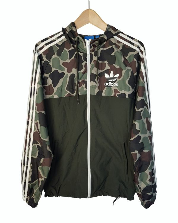 Adidas regenjacke clearance camouflage