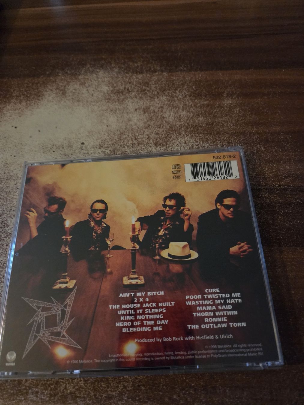 CD: Metallica -  Load – Usato da Wattenwil venduto da Mage66 1