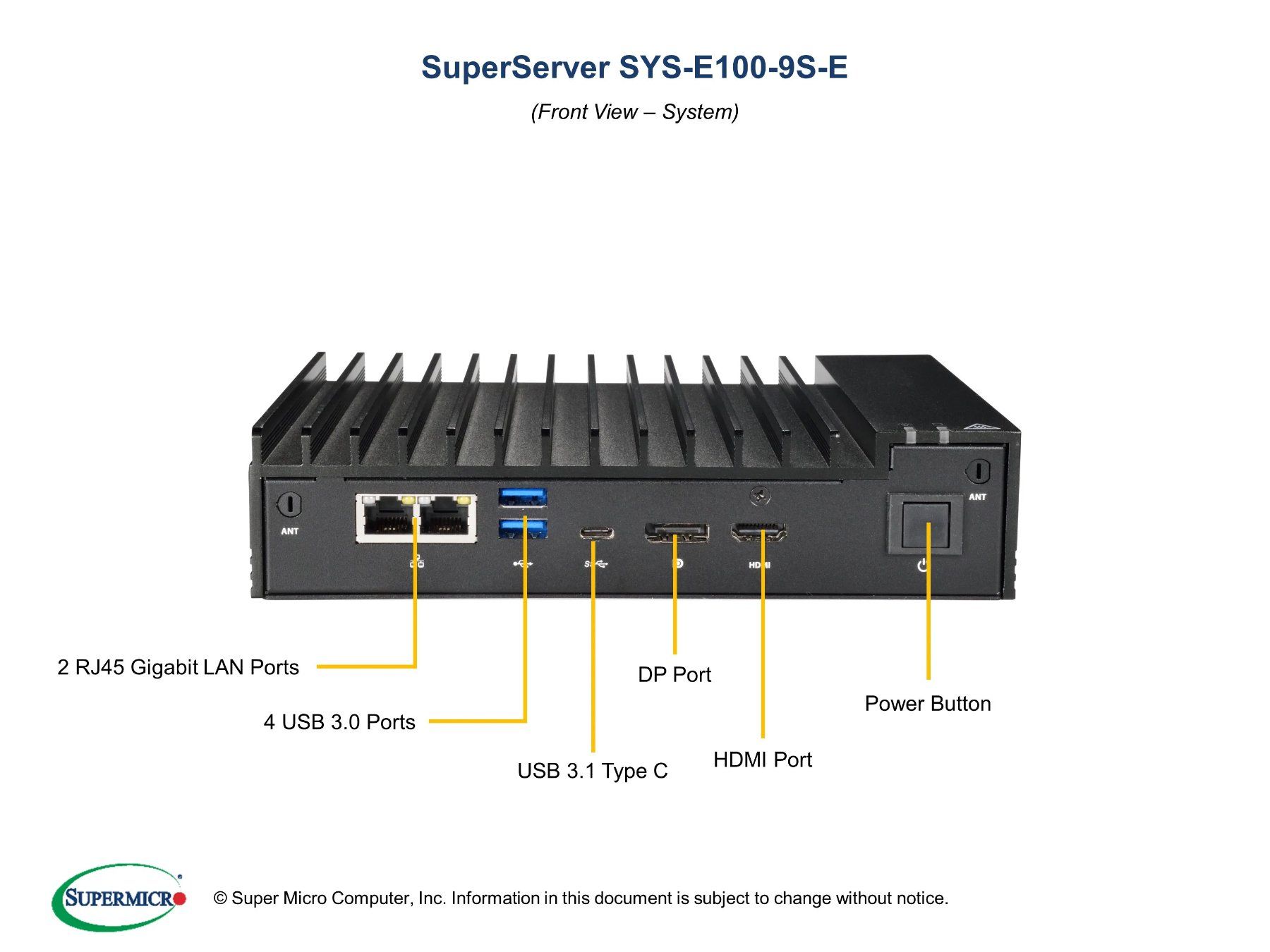 Supermicro PCs: Mini PC/Server Supermicro E100-9S-E, 500GB SSD, 16GB RAM – Gebraucht aus Wald ZH von sits 6
