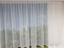 Fertigvorhänge mit Gleiter  AUSVERKAUF