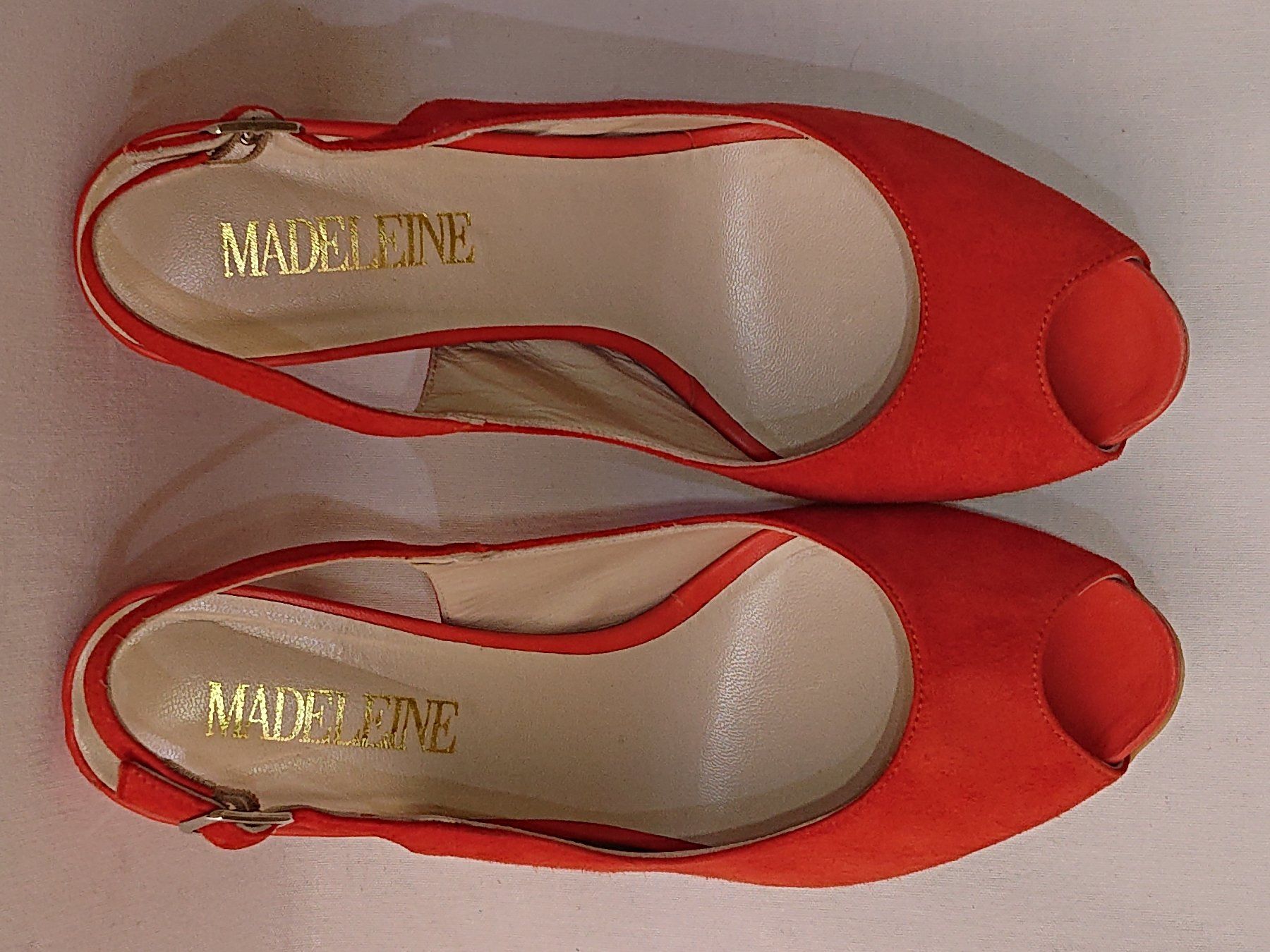 Madeleine Scarpe da donna: Peeptoes - MADELEINE - 39 - Leder - orange – Usato da Thusis venduto da drd_zy9w 4