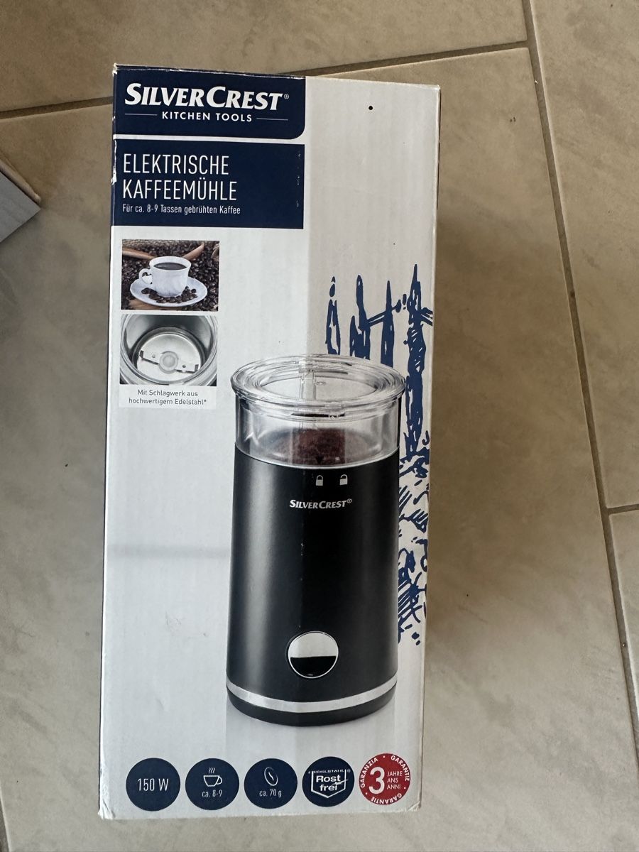 Alle Maschinen: Kaffemühle  – Neu und originalverpackt aus Hombrechtikon von maryg01 2