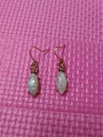 OHRRINGE MODESCHMUCK  MIT ECHT OPAL