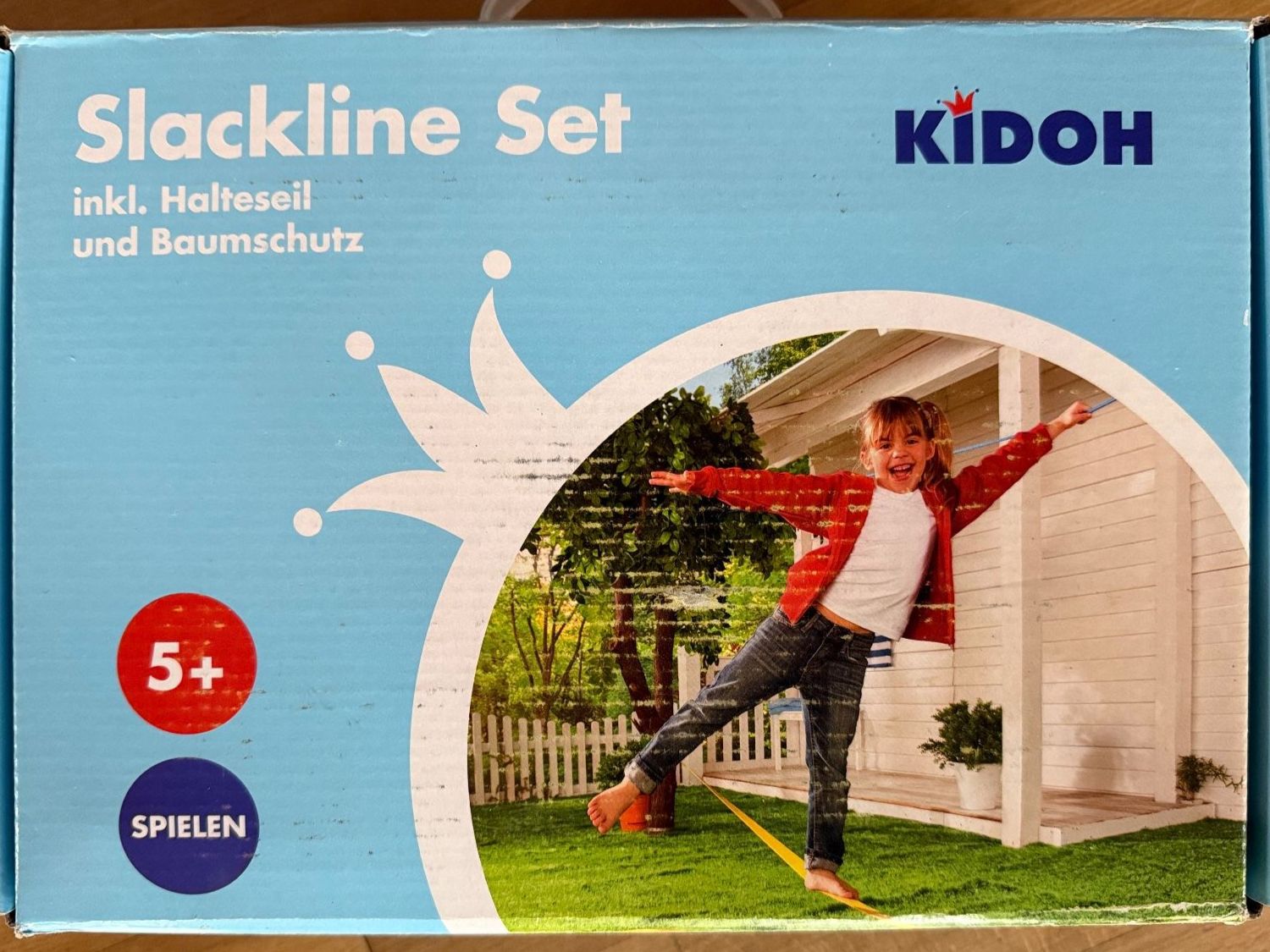 Slackline: Kidoh Slackline Set 15m, gebraucht, inkl. Buch mit Tipps – Usato da Unterstammheim venduto da Miranda2005 1