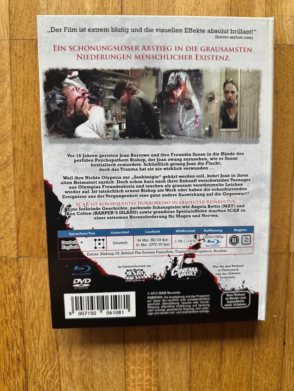 Tutti i DVDs: SCAR/UNCUT. (MEDIABOOK/ BLU-RAY) – Usato da Basel venduto da san_2qlq 1