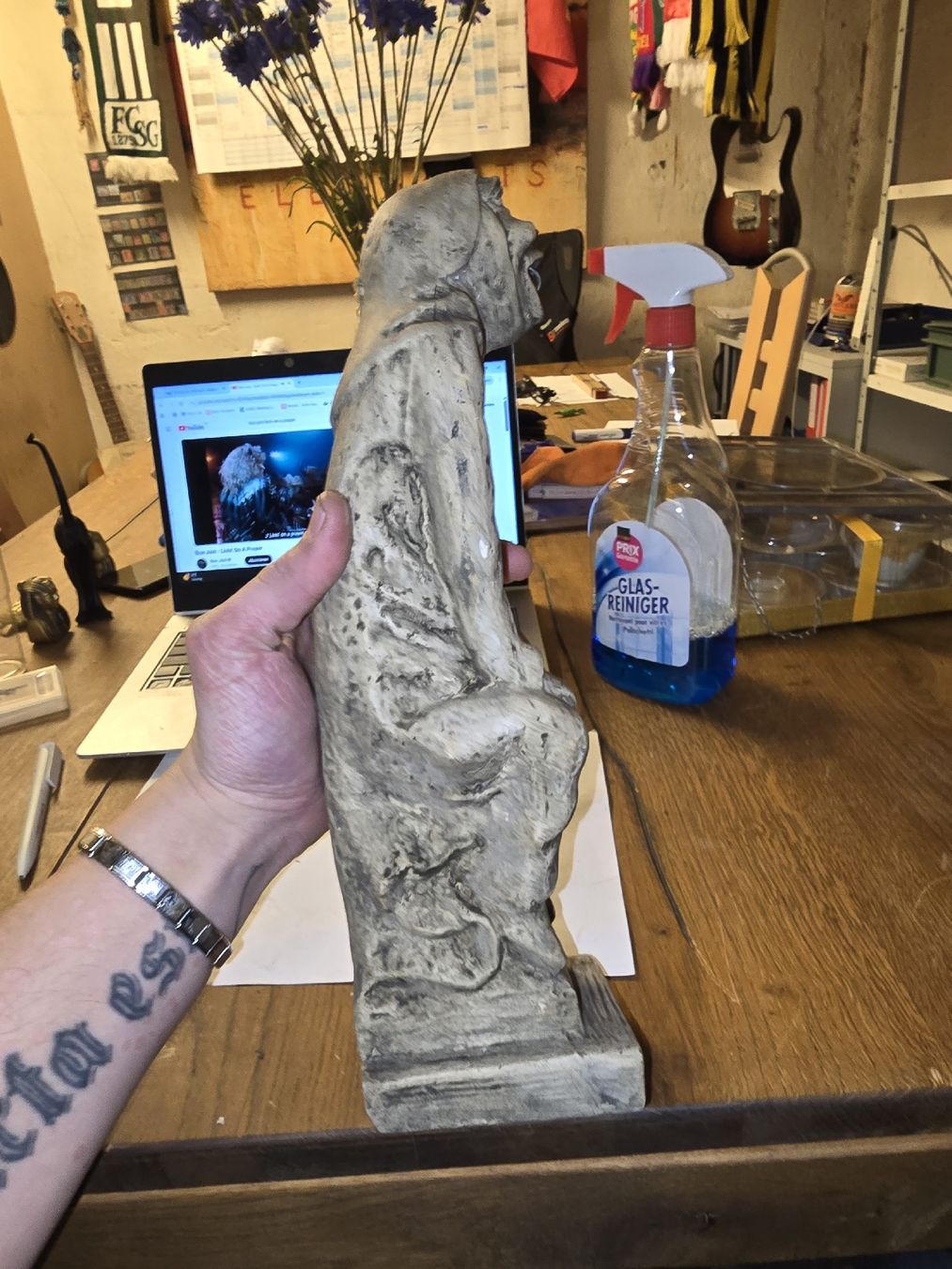 Statuette: Gähnender Gargoyle Paris 14" (Q) – Usato da Rorschach venduto da TimelessTrading 3
