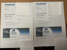 2 Tickets für das Konzert von Lenny Kravitz
