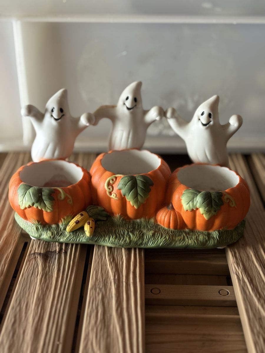 Tutte le decorazioni: Halloween Kürbis Teelichthalter – Usato da Ettiswil venduto da joe_69vb