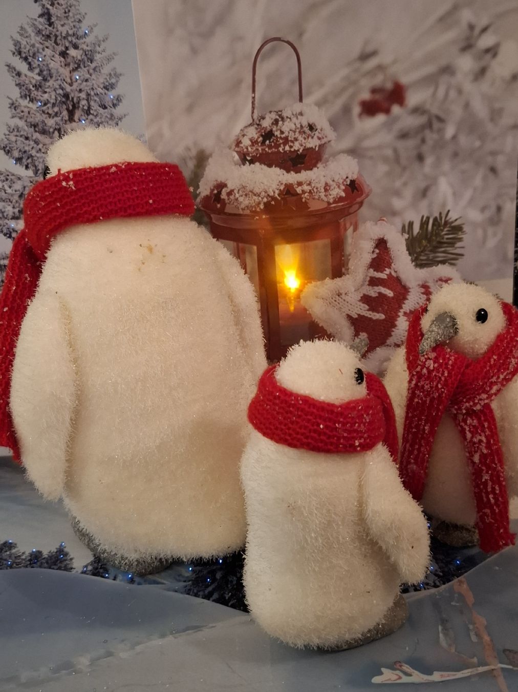 Toutes les décorations: PINGUINFAMILIE MIT LICHTBILD – Neuf (Voir description) à Gretzenbach par schibaya 6