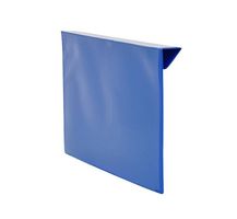 100 Stk. neue Kennzeichnungstaschen, quer, iblau
