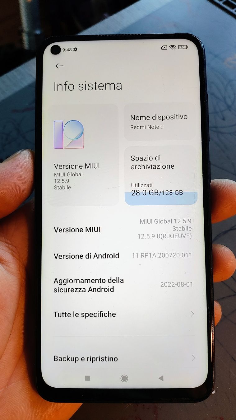 Xiaomi Telefoni cellulari / Smartphones: xiaomi redmi note 9 128 gb – Usato da Courroux venduto da cap_s8kw