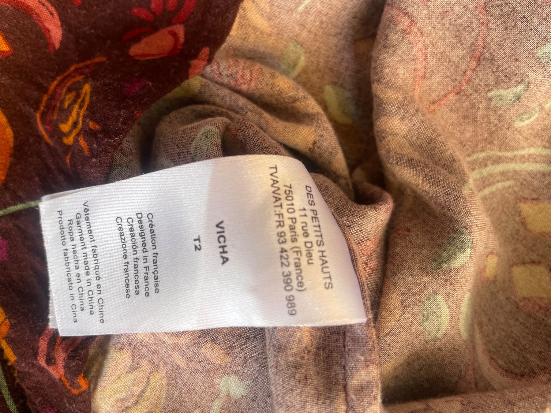 Des Petits Hauts Camicette: Des petits hauts printed shirt perfect condition – Usato da Vevey venduto da ste_qf9c 3