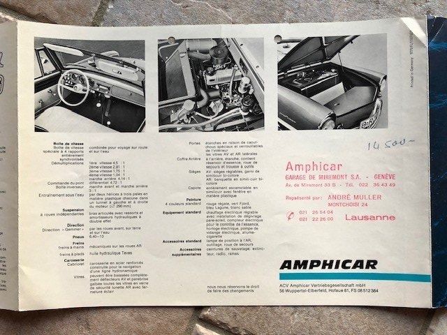 Dokumente: Amphicar – Gebraucht aus Morrens VD von kawah2 5