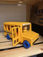 Vintage Tupperware Tuppertoys School Bus 1987