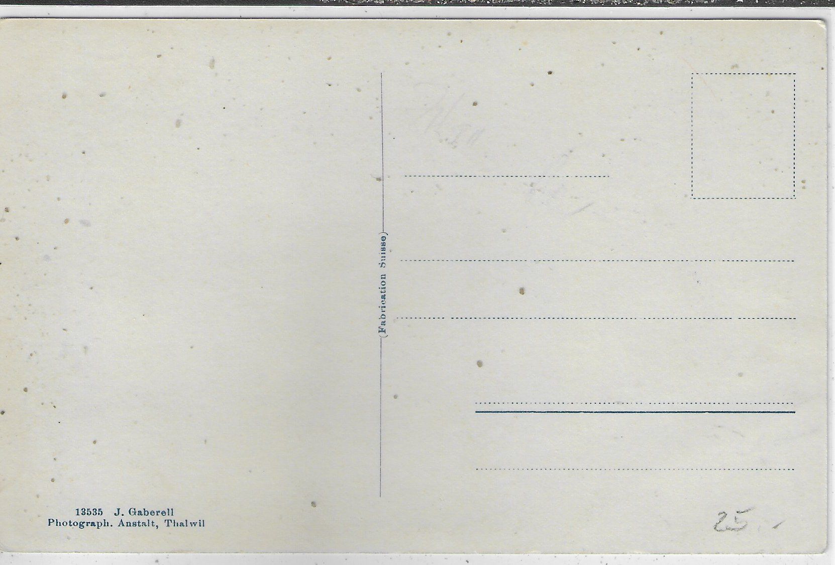 Cartoline postali: Ober Dürnten - Partie im Unterdorf – Usato da Ettingen venduto da Kartenplanet 1