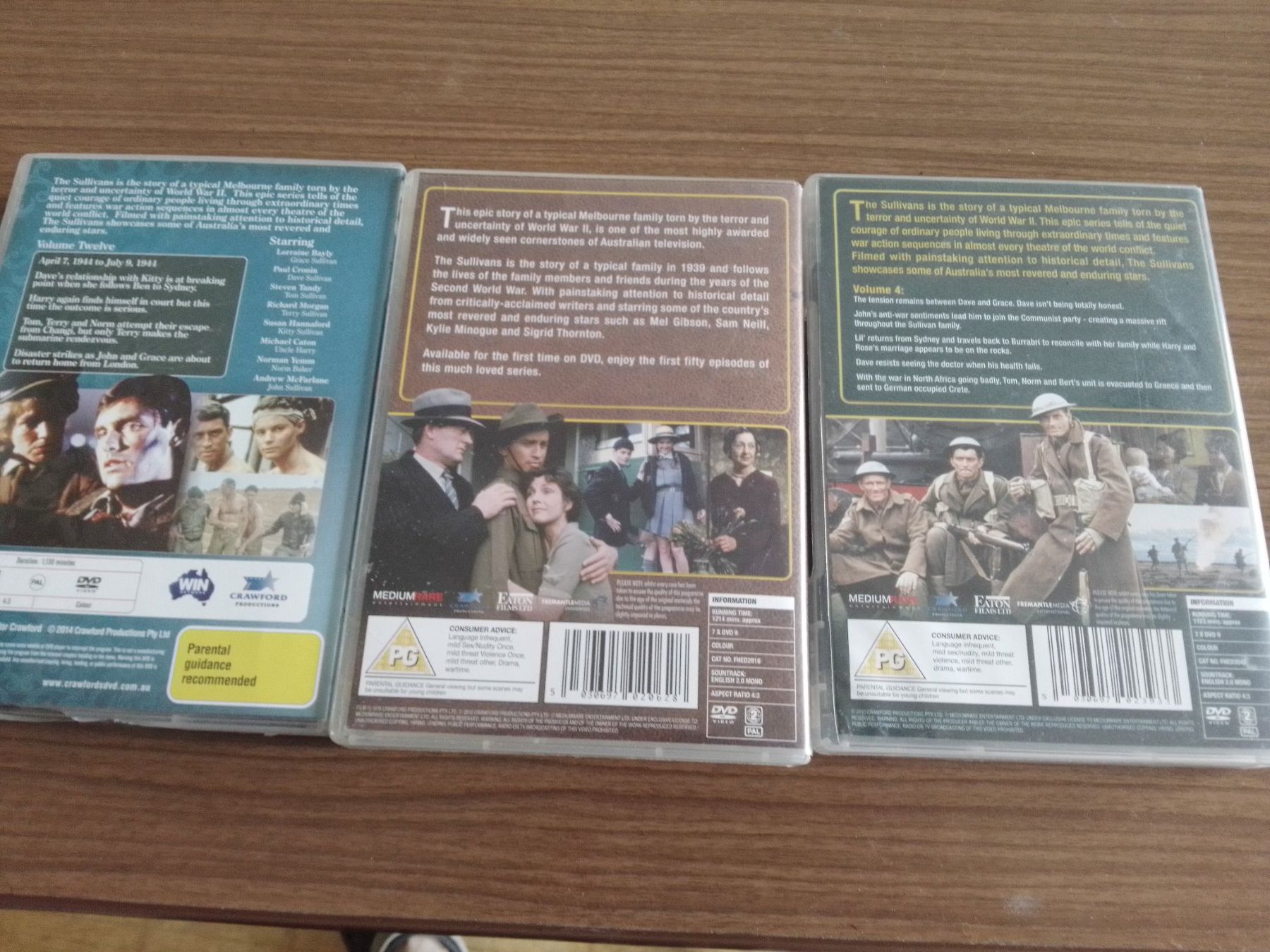 Tutti i DVDs: The Sullivans Australien TV series.in englische Sprache – Nuovo (secondo la descrizione) da Adligenswil venduto da madhater 1