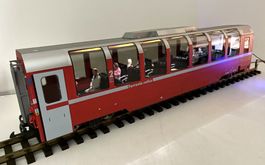 LGB/Kiss= RhB Panoramawagen Bp 2502 2.Klasse Rhätische Bahn