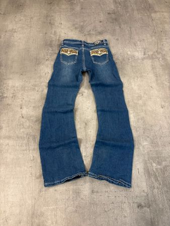 Vintage Miss Me Style Bootcut Flared Jeans (XS)